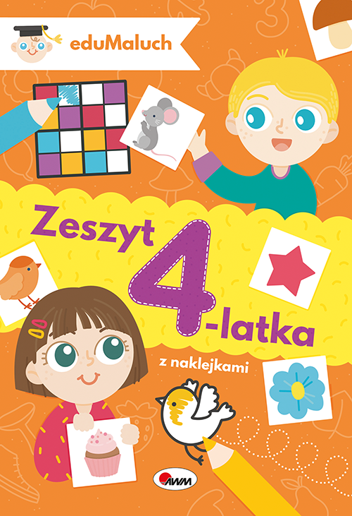 KSIĄŻECZKA EDUMALUCH ZESZYTY 4-LATKA