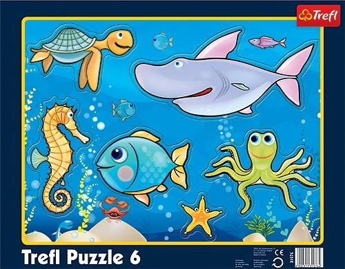 PUZZLE 6 TREFL WCISKANE OCEAN