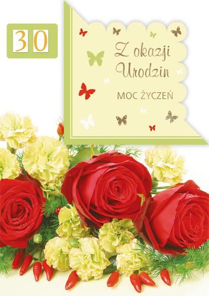 LAURKA B6W POLMAK WYCINANA URODZINY PRZESUWANE