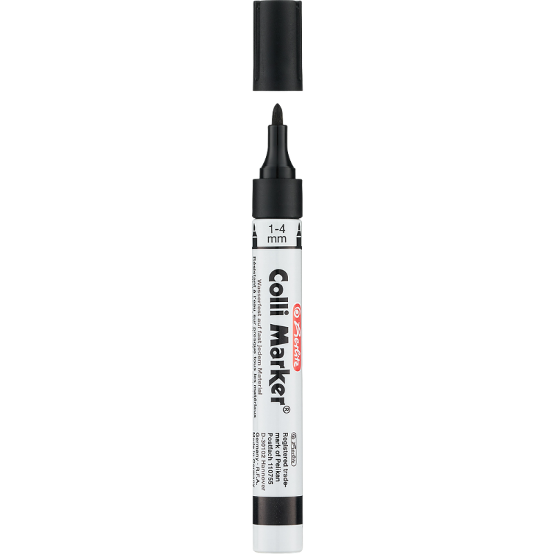 MARKER PERMANENTNY COLI CZARNY (100)