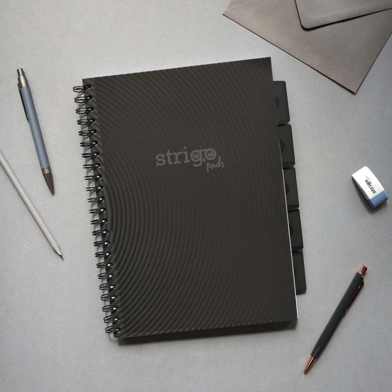 KOŁOZESZYT A4/100# BASIC SZARY 80G STRIGO