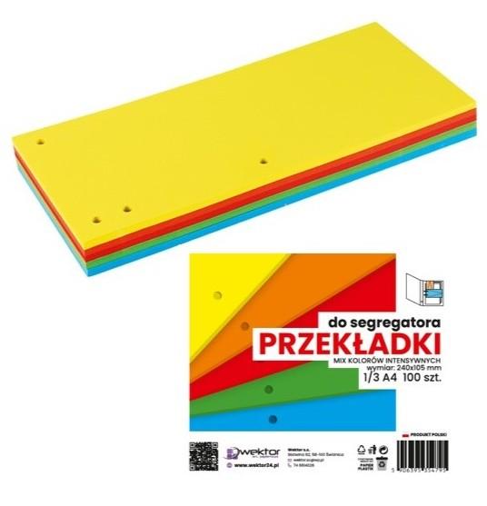 PRZEKŁADKI KOLOR 105*230 MIX WEKTOR