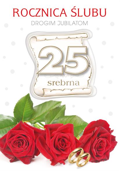 LAURKA A5 POLMAK Z GĄBKĄ ROCZNICA ŚLUBU