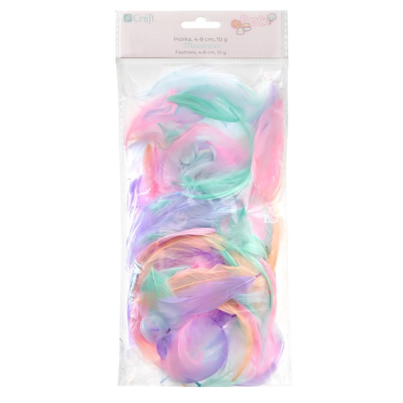 PIÓRKA 4-8 CM, 10 G - MACARON