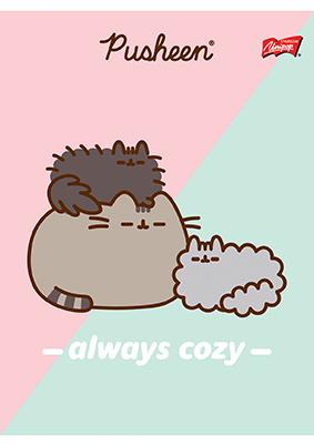 ZESZYT A5/32 # LAMINOWANY PUSHEEN