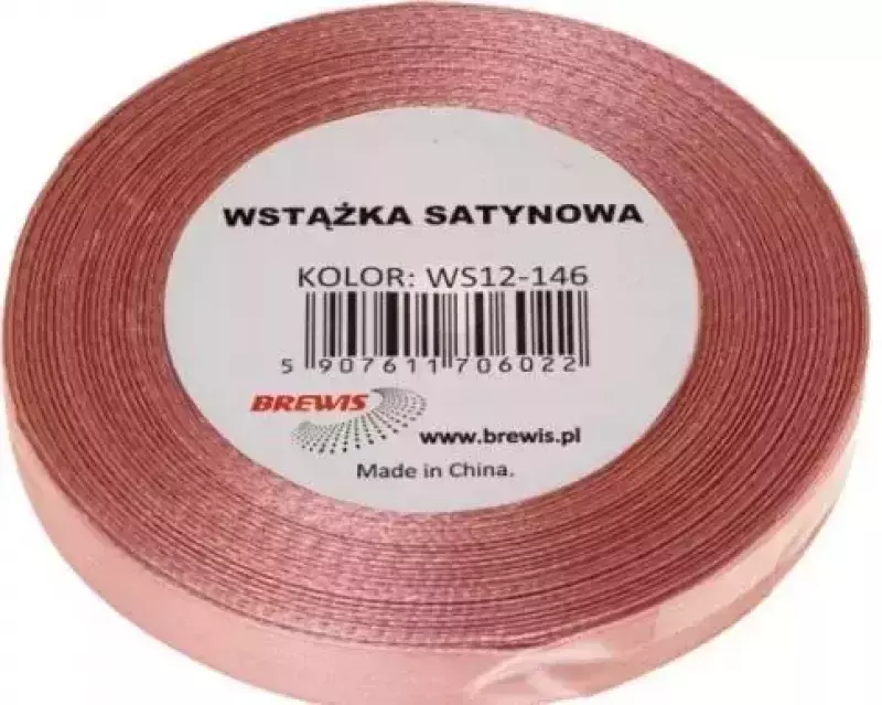 WSTĄŻKA SATYNOWA 25MM/32M 146 GUMA BALONOWA