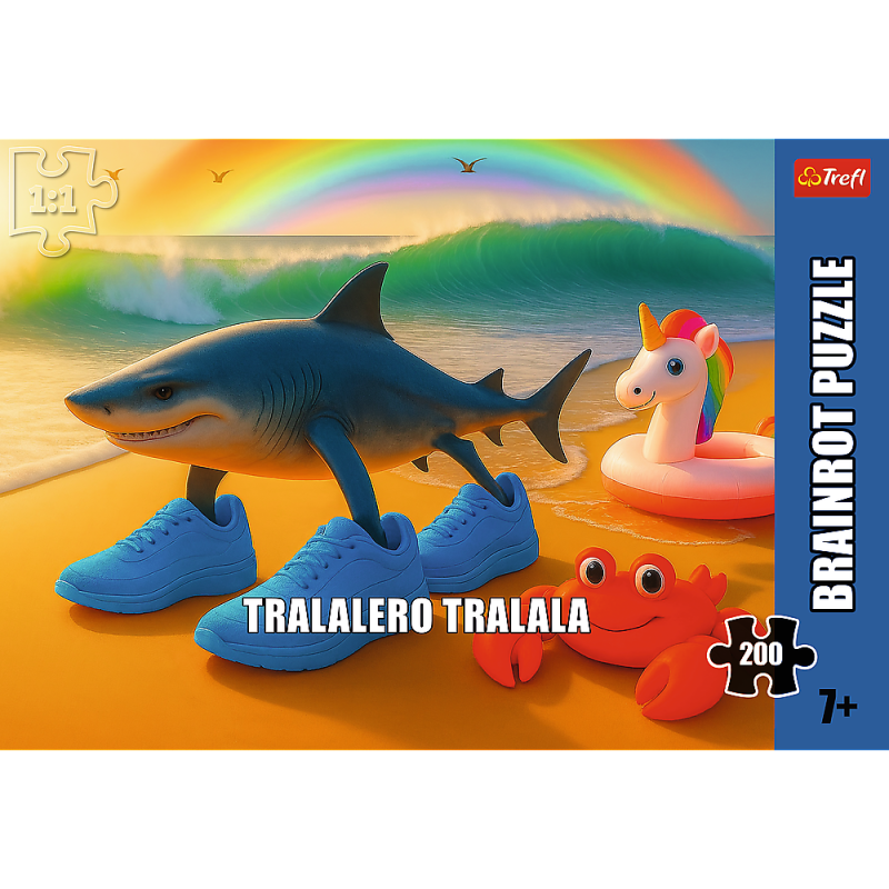 PUZZLE 200 TREFL BRAIN ROTS TRALALERO TRALALA