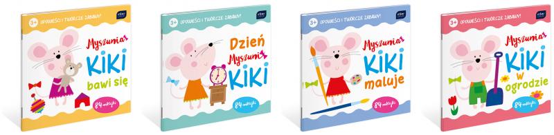 KSIĄŻECZKA 21X21/16 Z NAKL. MYSZUNIA 1