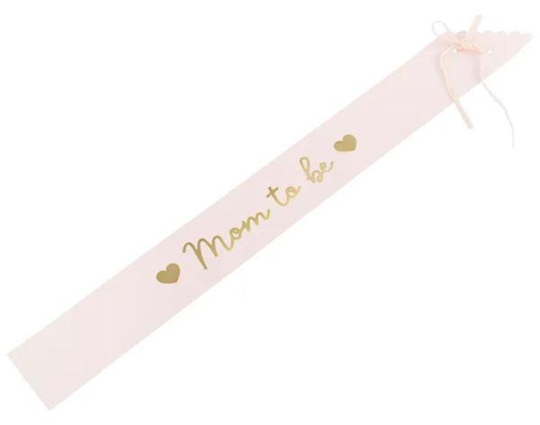 SZARFA MOM TO BE BLADY RÓŻ 75CM
