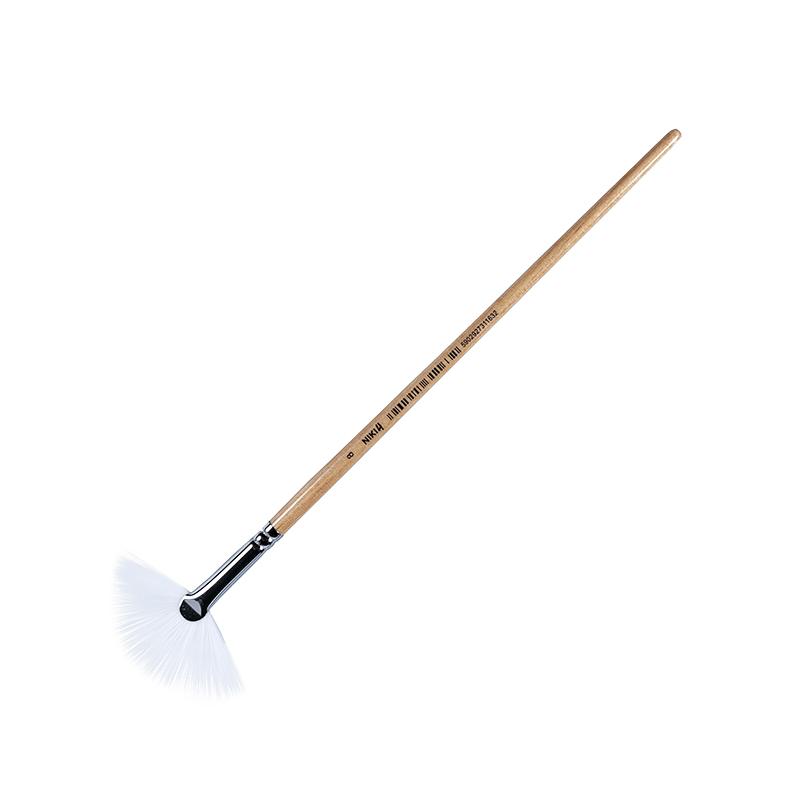 PĘDZLE NYLON WACHLARZOWY NR 8