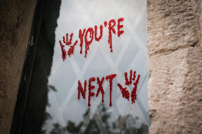 NAKLEJKI ŻELOWE NA OKNO YOURE NEXT CZERWONY
