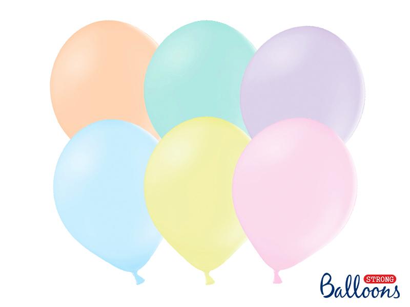 BALONY STRONG PASTEL MIX 30CM A'10