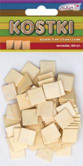 KOSTKI DREWNO K-0622 BZ 15X15X1,3MM A100