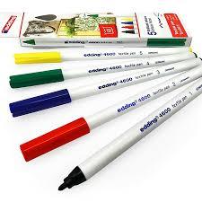 MARKER EDDING 4600 KPL5SZT DO TKANIN KOLORY ZIMNE