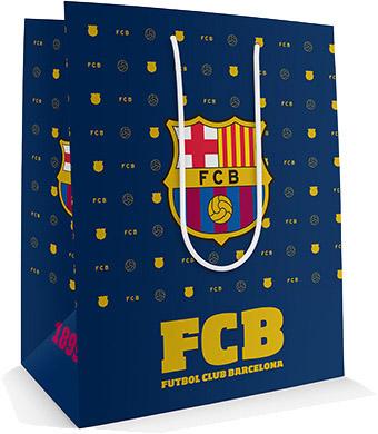 TORBA OZDOBNA FC BARCELONA DUŻA 33X45,7X10,2CM
