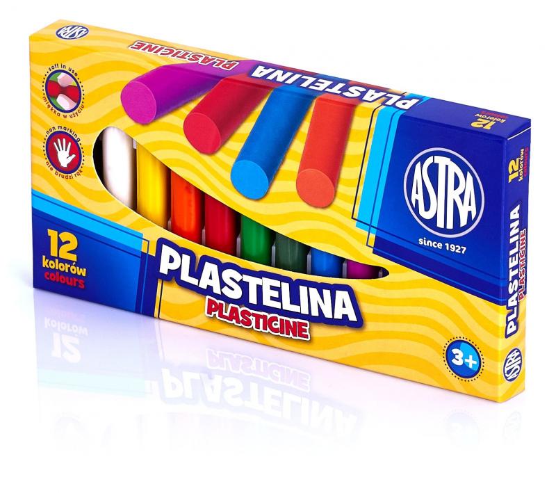 PLASTELINA 12 ASTRA