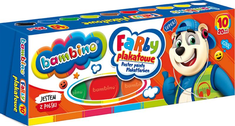 FARBY PLAKATOWE 10/20ML STANDARD MAJEWSKI
