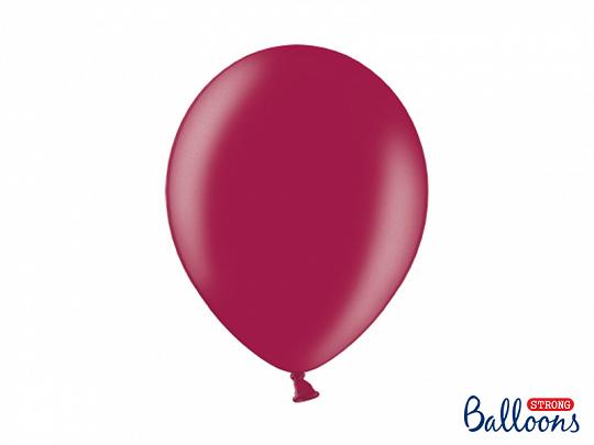 BALONY STRONG METALLIC MAROON 30CM