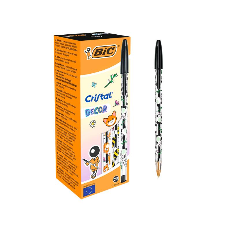 DŁUGOPIS BIC CRIST KAWAII B20 BCL CZARNY