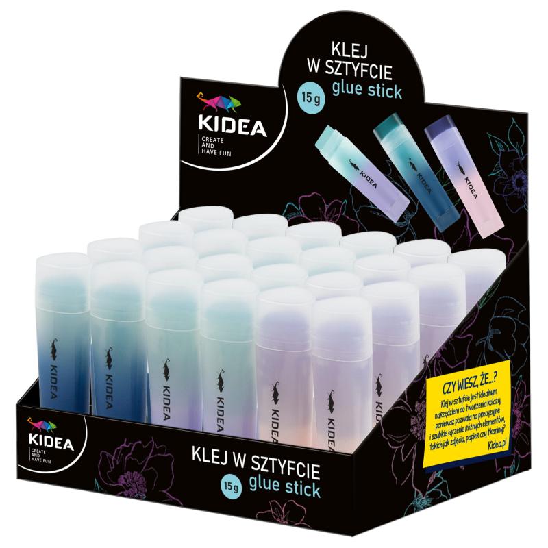 KLEJ W SZTYFCIE 15 G KIDEA D