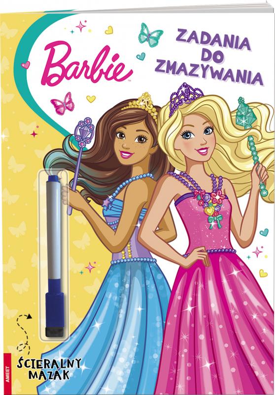 KSIĄŻECZKA BARBIE DREAMTOPIA. ZADANIA DO ZMAZYWANIA