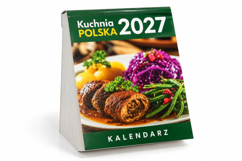 KALENDARZ ZDZIERAK A6 KUCHNIA POLSKA AREX
