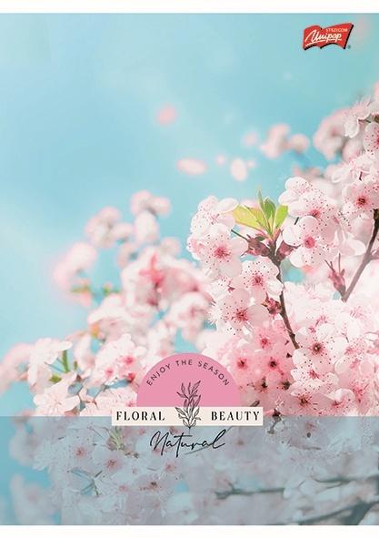 ZESZYT A5/60 # FLORAL BEAUTY LAMINOWANY