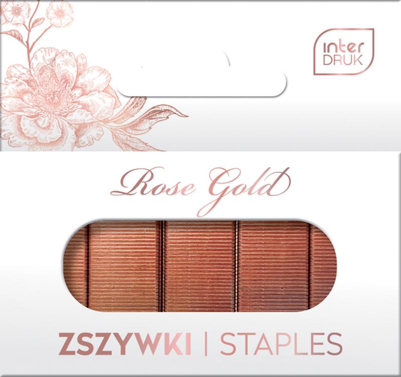 ZSZYWKI 1000SZT. 24/6 ROSE GOLD