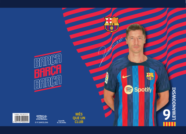 ZESZYT 32K FC BARCELONA