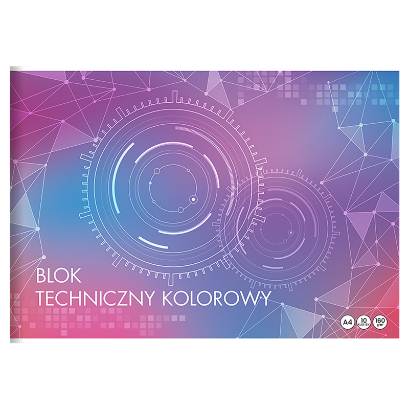BLOK TECHNICZNY A4/10 TOP BASIC 160G