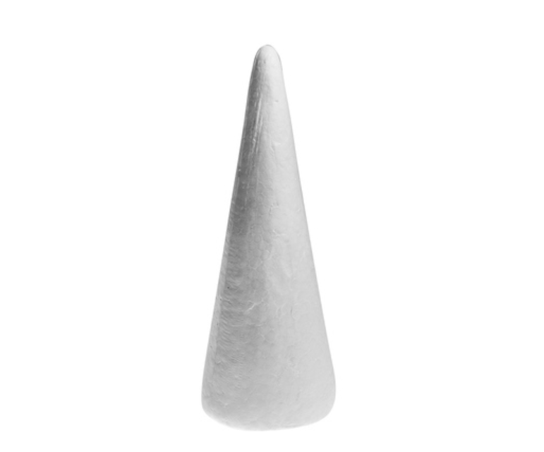 STOŻKI STYROPIANOWE 250MM 6SZT
