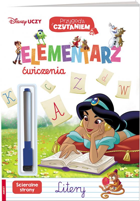 KSIĄŻECZKA DISNEY UCZY MIX. ELEMENTARZ ĆWICZENIA LITERY