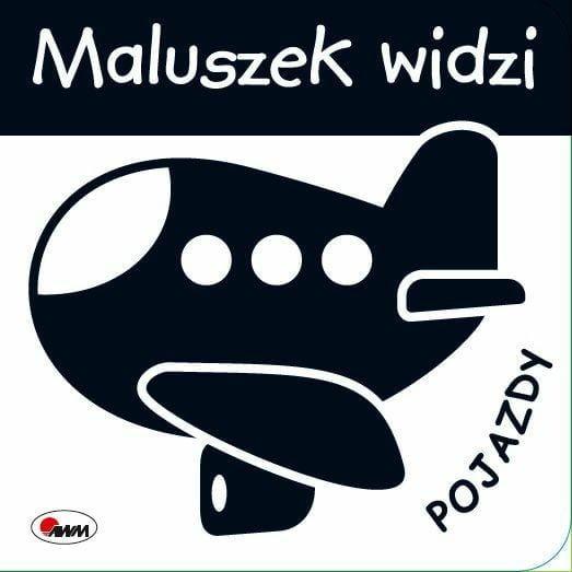 KSIĄŻECZKA MALUSZEK WIDZI POJAZDY