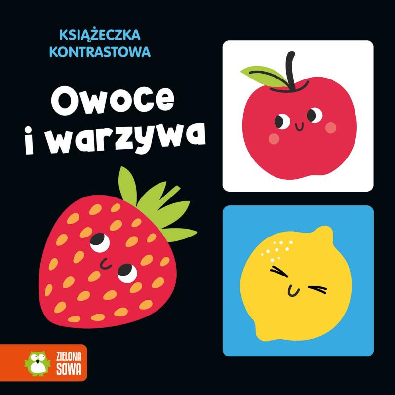 KSIĄŻECZKA KONTRASTOWA. OWOCE