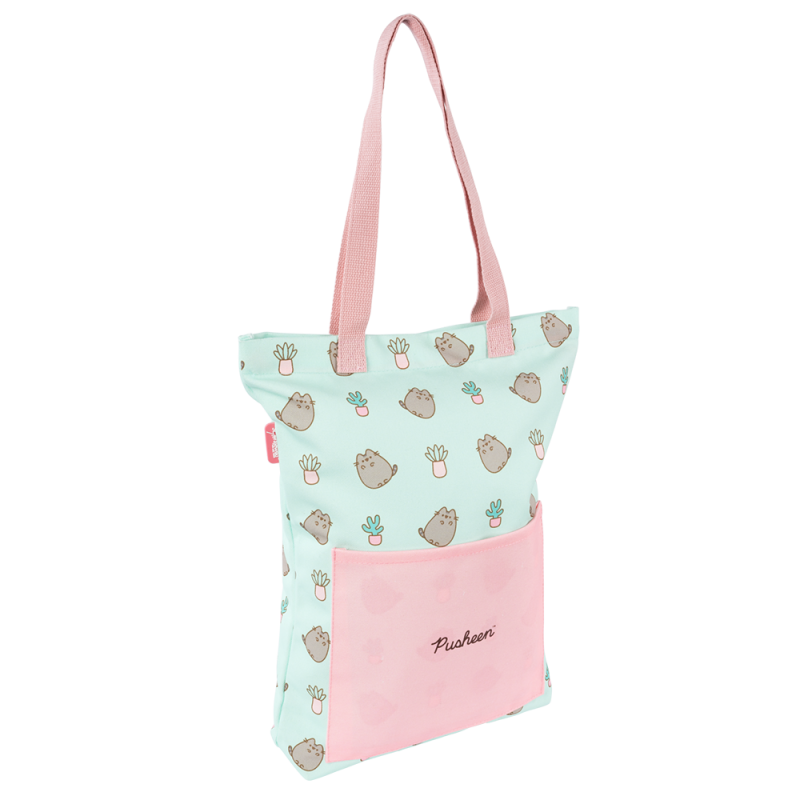 TORBA NA RAMIĘ SZOPERKA PUSHEEN MINT