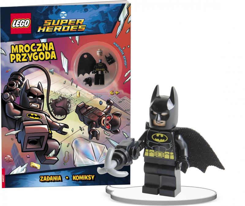 KSIĄŻECZKA LEGO DC COMICS SUPER HEROES. MROCZNA PRZYGODA