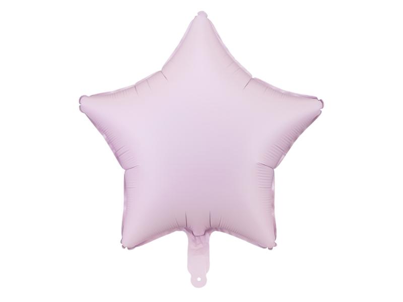 BALON FOLIOWY GWIAZDKA 48CM FIOLET