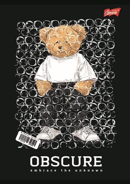 ZESZYT A5/60 = UNLIMITED BEAR LAMINOWANY