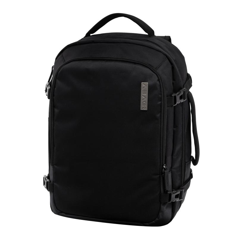 PLECAK 2W1 BUSINESS&TRAVEL ABAG BLACK