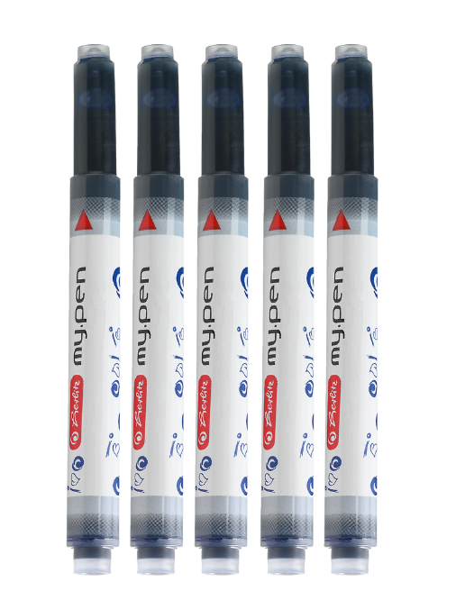 NABOJE HERLITZ MY.PEN 5 SZT NIEBIESKI