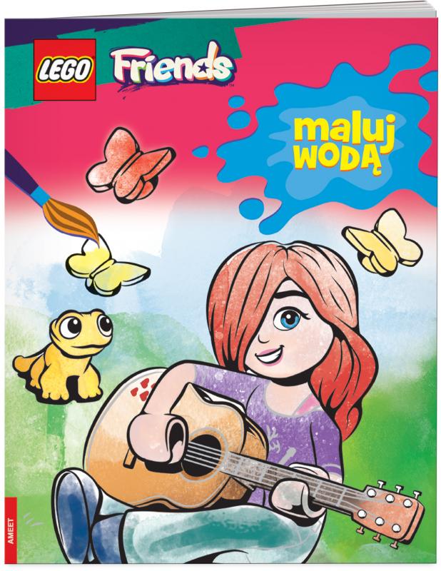 KSIĄŻECZKA LEGO FRIENDS. MALUJ WODĄ