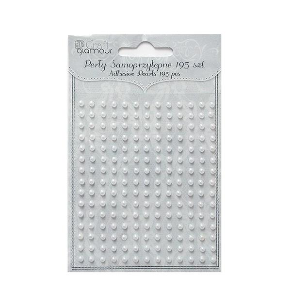 PERŁY SAMOPRZYLEPNE A/195 OFF WHITE