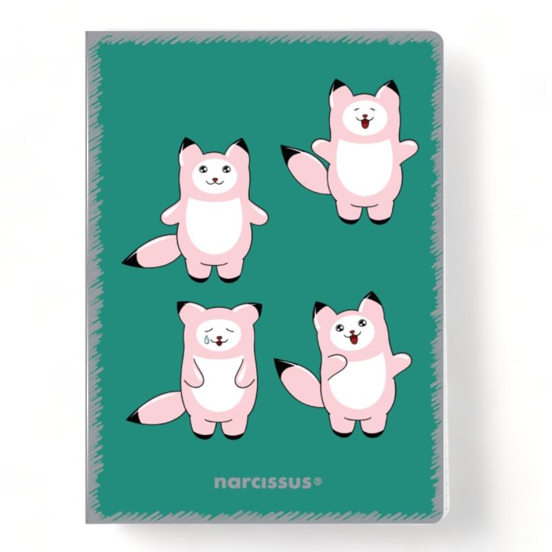 ZESZYT A5/60 # PP KAWAII 80G NARCISSUS