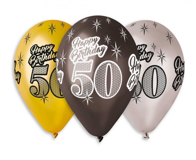 BALON PREMIUM HAPPY BIRTHDAY 50 A'6