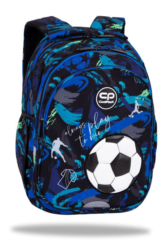 PLECAK SZKOLNY CP JERRY - FOOTBALL NAVY