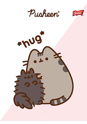 ZESZYT A5/32 # LAMINOWANY PUSHEEN