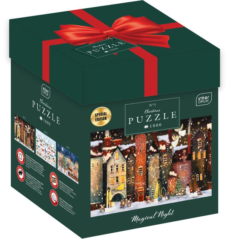 PUZZLE 1000 EL.BOX BN MAGICAL NIGHT #ŚWIĘTA