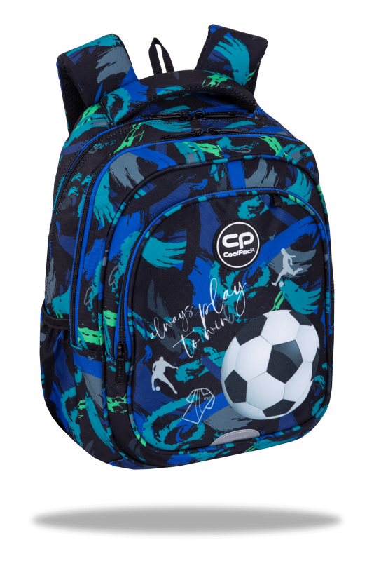 PLECAK SZKOLNY CP FAST - FOOTBALL NAVY