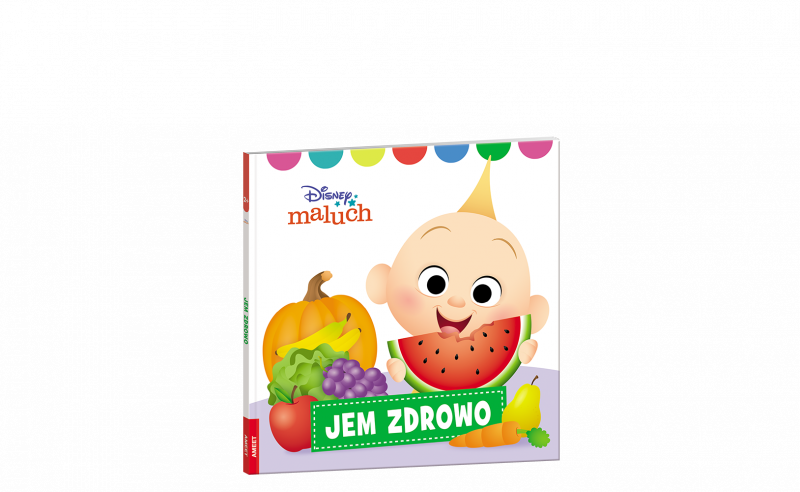 KSIĄŻECZKA DISNEY MALUCH.JEM ZDROWO