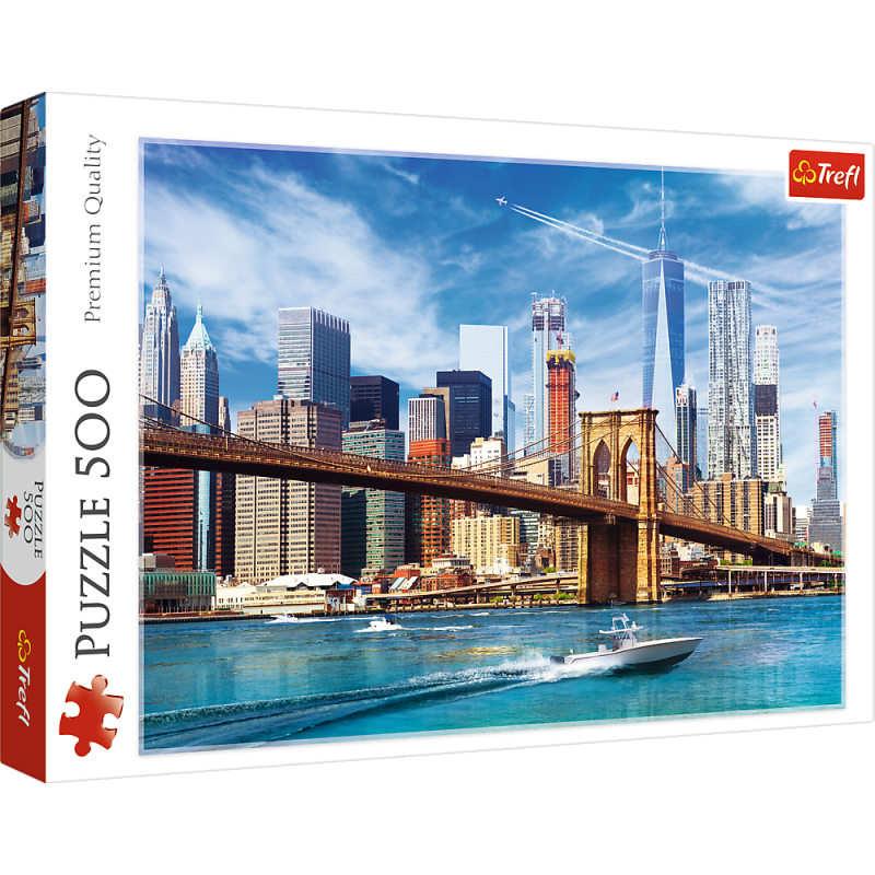 PUZZLE 500 TREFL WIDOK NA NOWY JORK